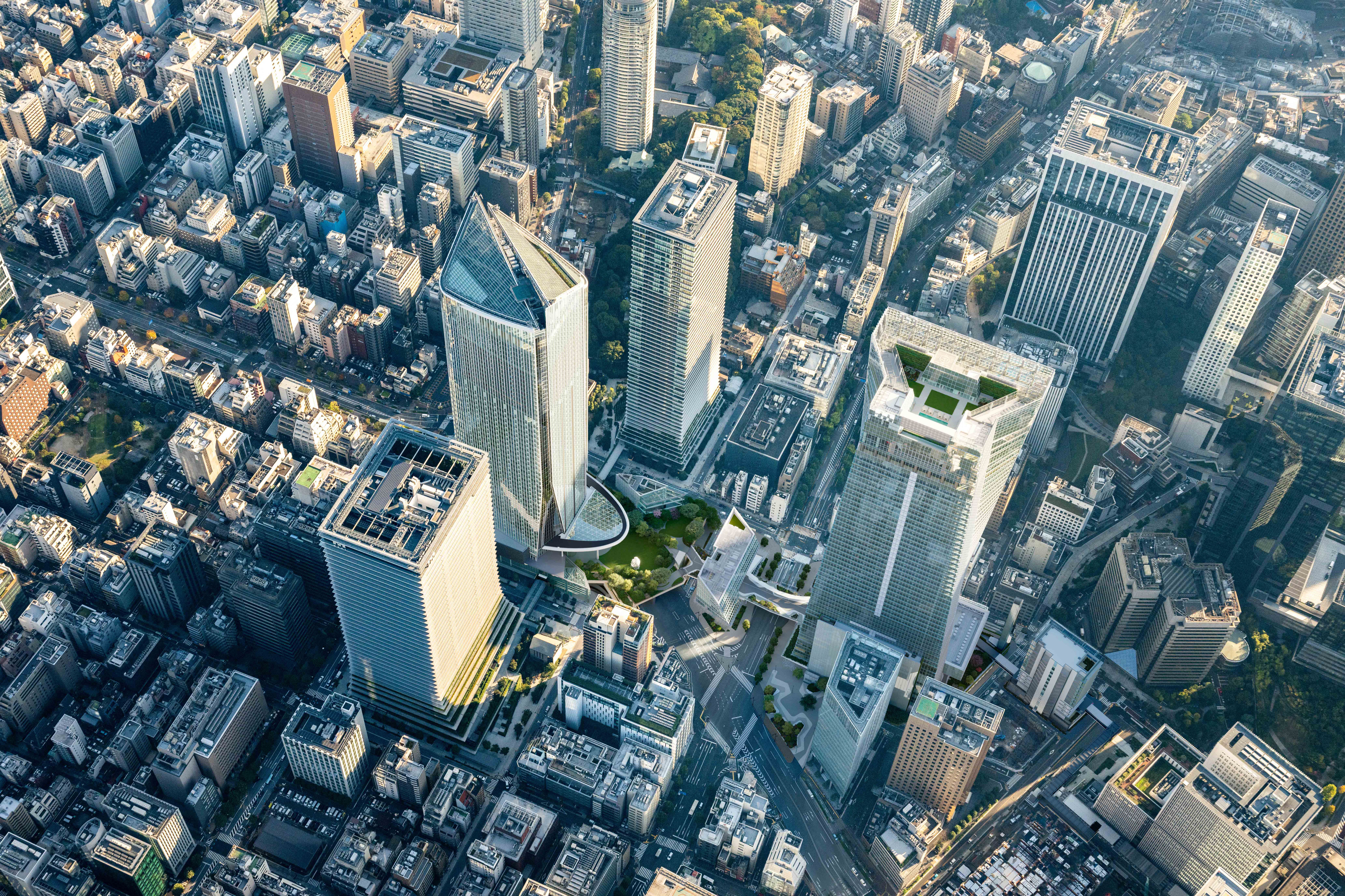 东京混用建筑新地标 · Toranomon Hills Station Tower-3