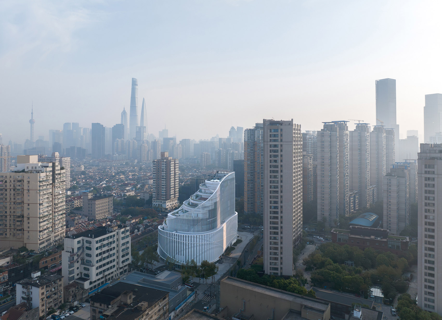 上海黄浦文化中心丨中国上海丨法国何斐德建筑设计公司-8