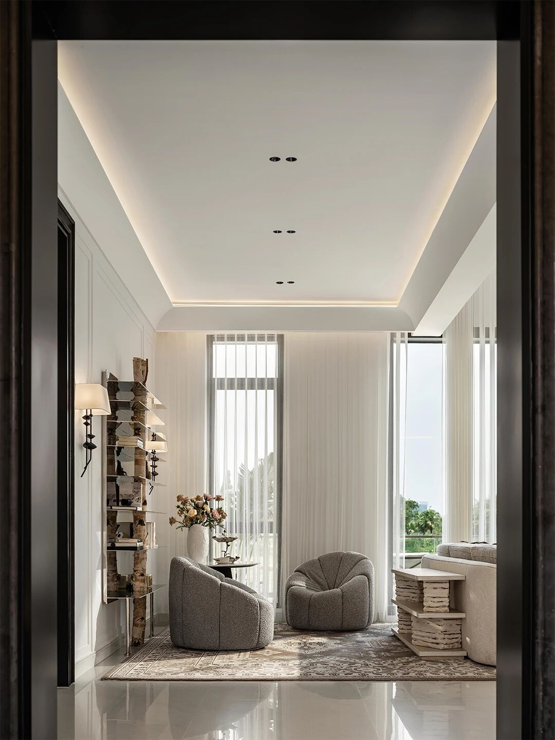 新作 x 折衷主义 法式浪漫 别墅大宅设计丨紫香舸-4