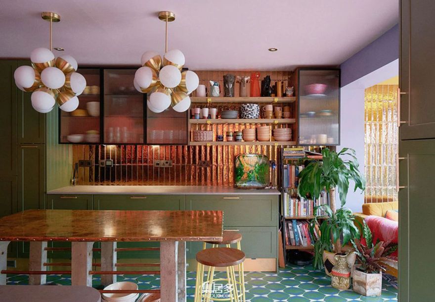 伦敦大胆色彩住宅丨英国伦敦-24