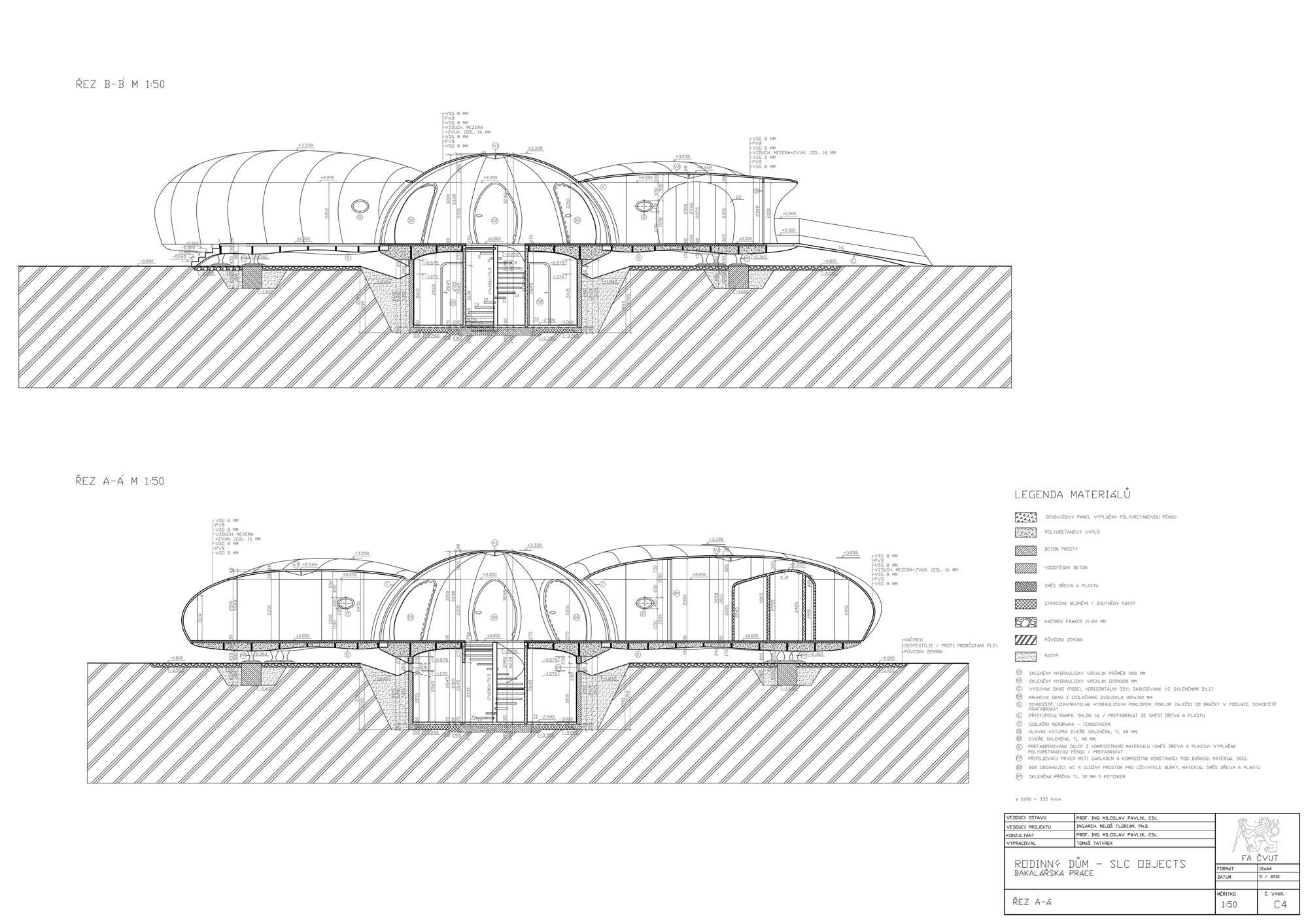 skleněný rodinný dům(玻璃家庭住宅)丨捷克丨Ing. arch. Miloše Floriána工作室-51
