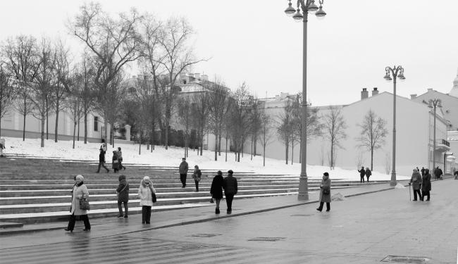 Боровицкой площади（博罗维茨卡娅广场）景观美化项目丨俄罗斯莫斯科丨AI  architects（亚历山大·托马申科,伊万·科尔马诺克）-47