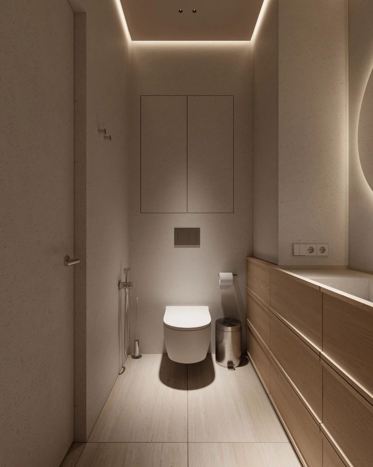 原木系奶油风空间设计-41