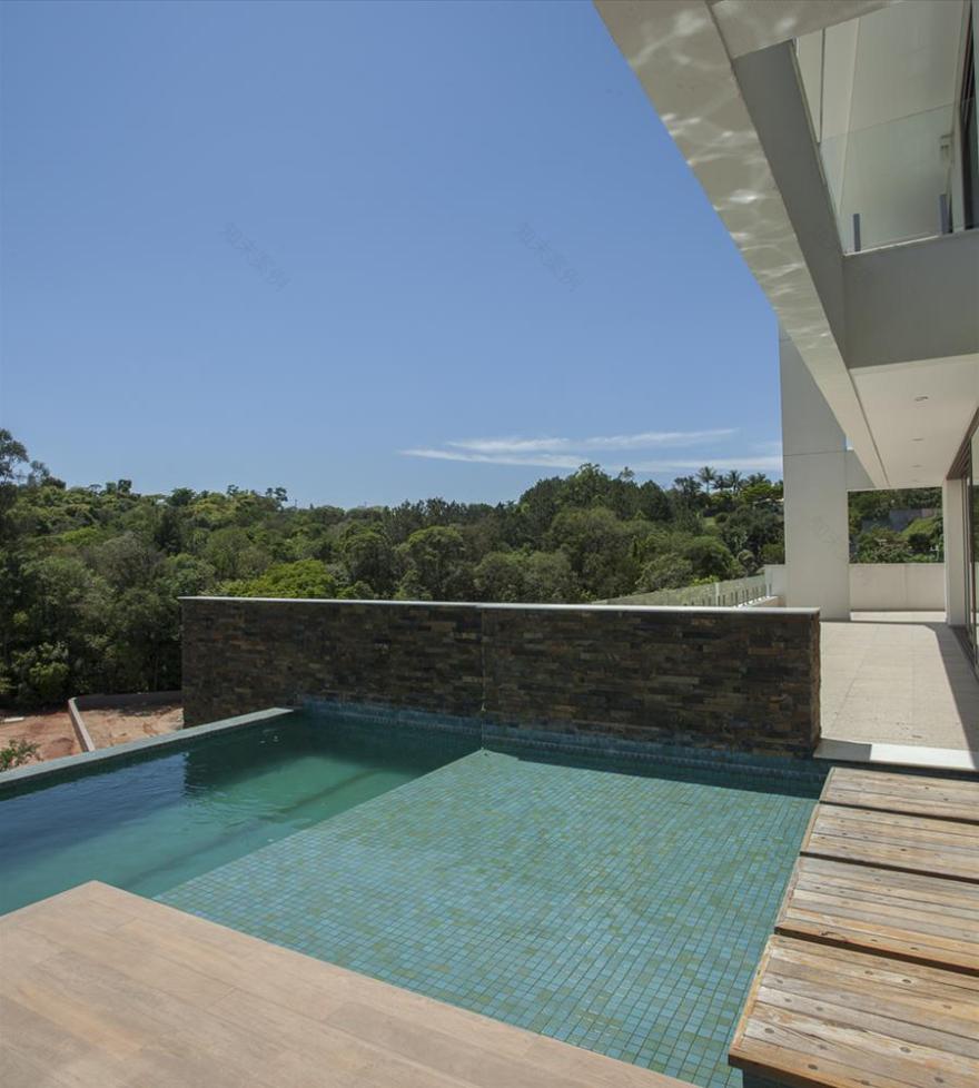 巴西 Pedras 住宅 | 现代设计与自然景观的完美融合-13
