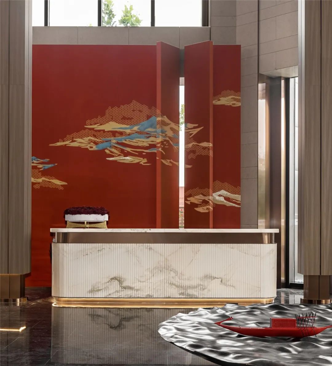 淄博金地华著售楼处丨中国淄博丨矩阵北京设计中心-12