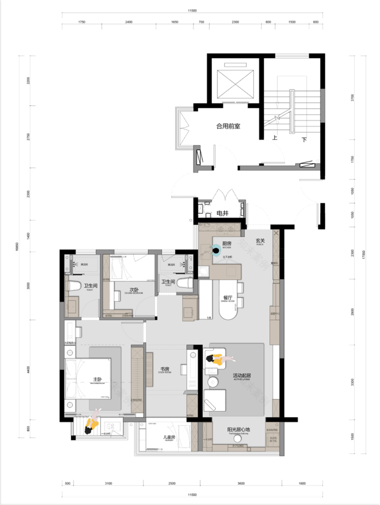 金地自在城 时境花园丨中国昆明丨上海岳蒙设计有限公司-125