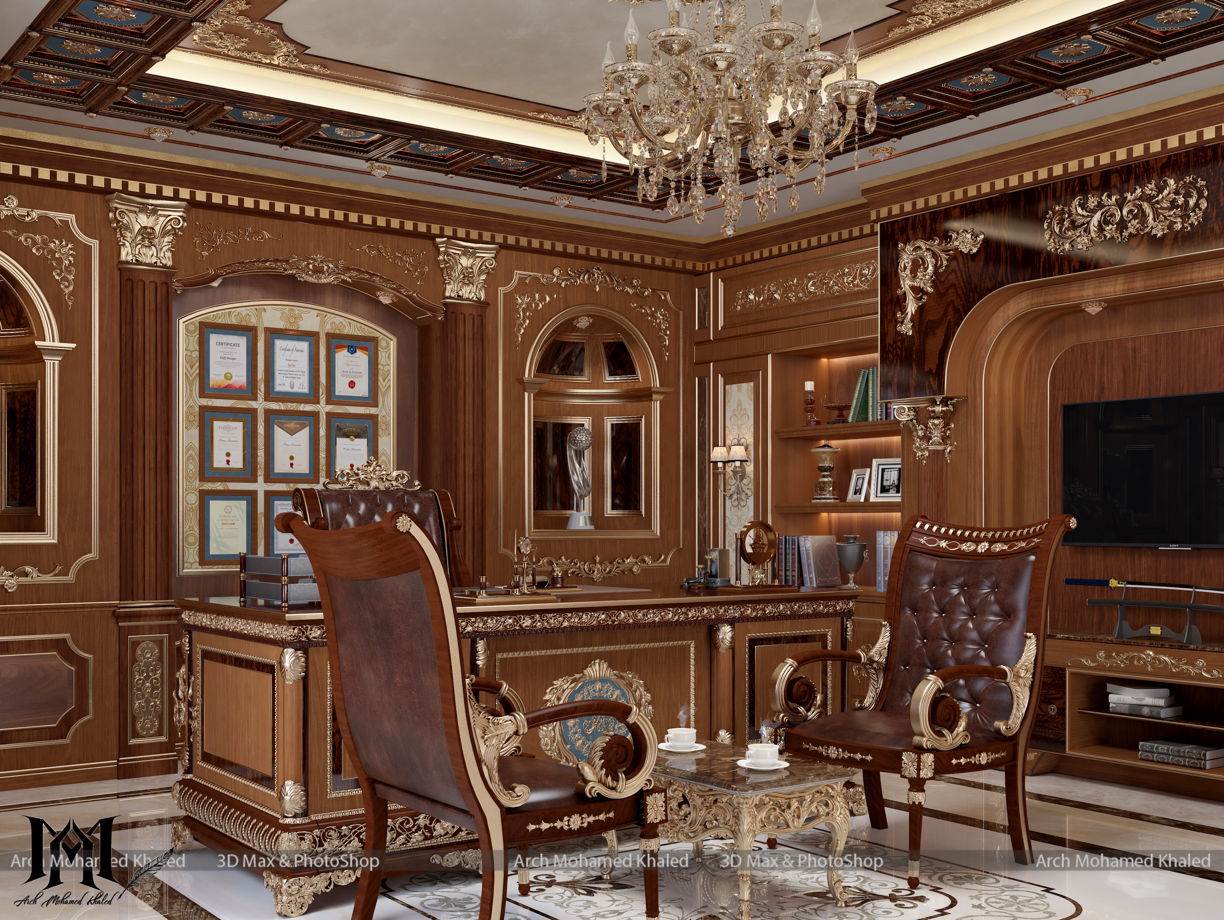 卡塔尔经典办公室-18