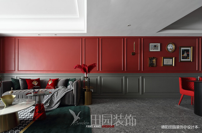 复式180平米装修案例·效果图  野性的对抗丨暂未提及-18