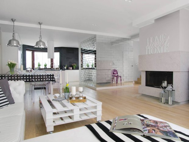 带壁炉的客厅设计方案-25