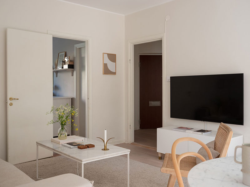 瑞典 48 平米温馨公寓 | 预算有限，设计无限-18