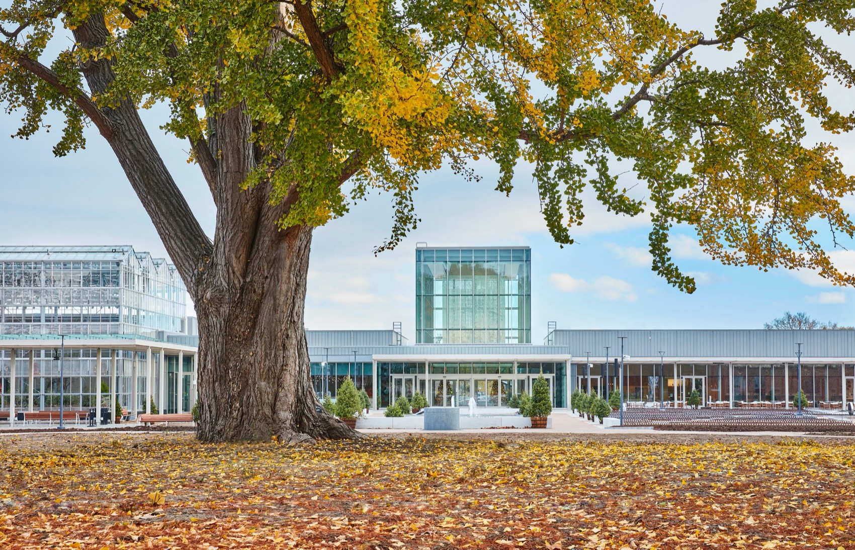 密苏里植物园Jack C· Taylor游客中心丨美国-3