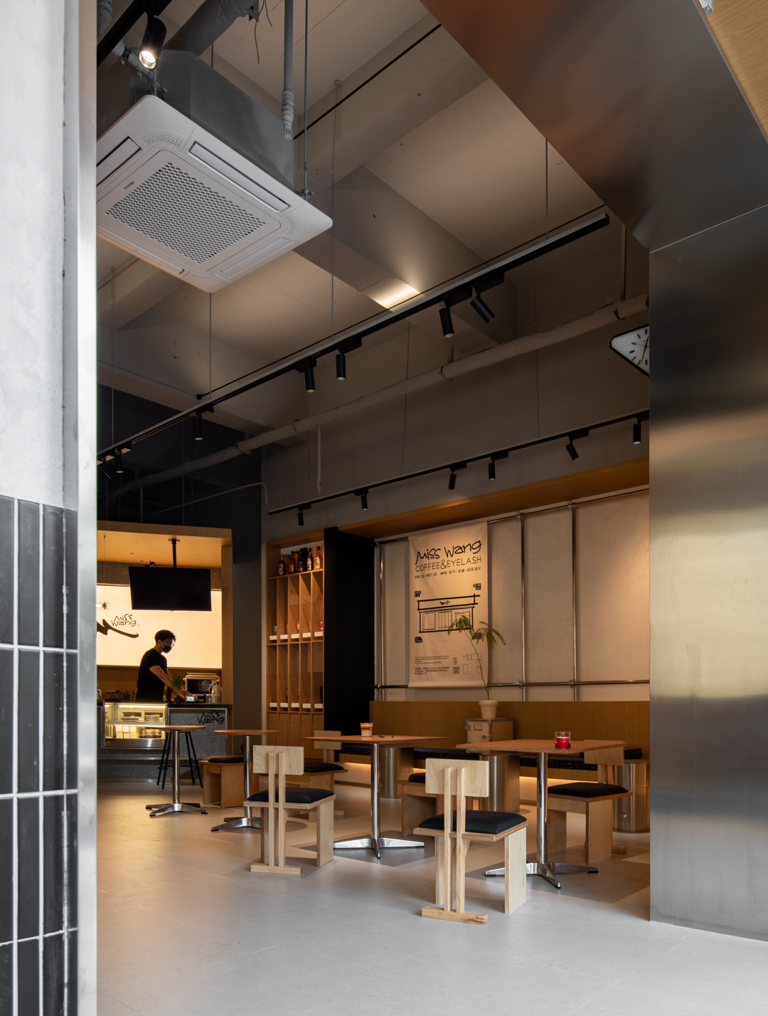 PUSH×MISSWANG美业·咖啡|将咖啡店的轻松氛围及社交属性融入女性美业空间-53
