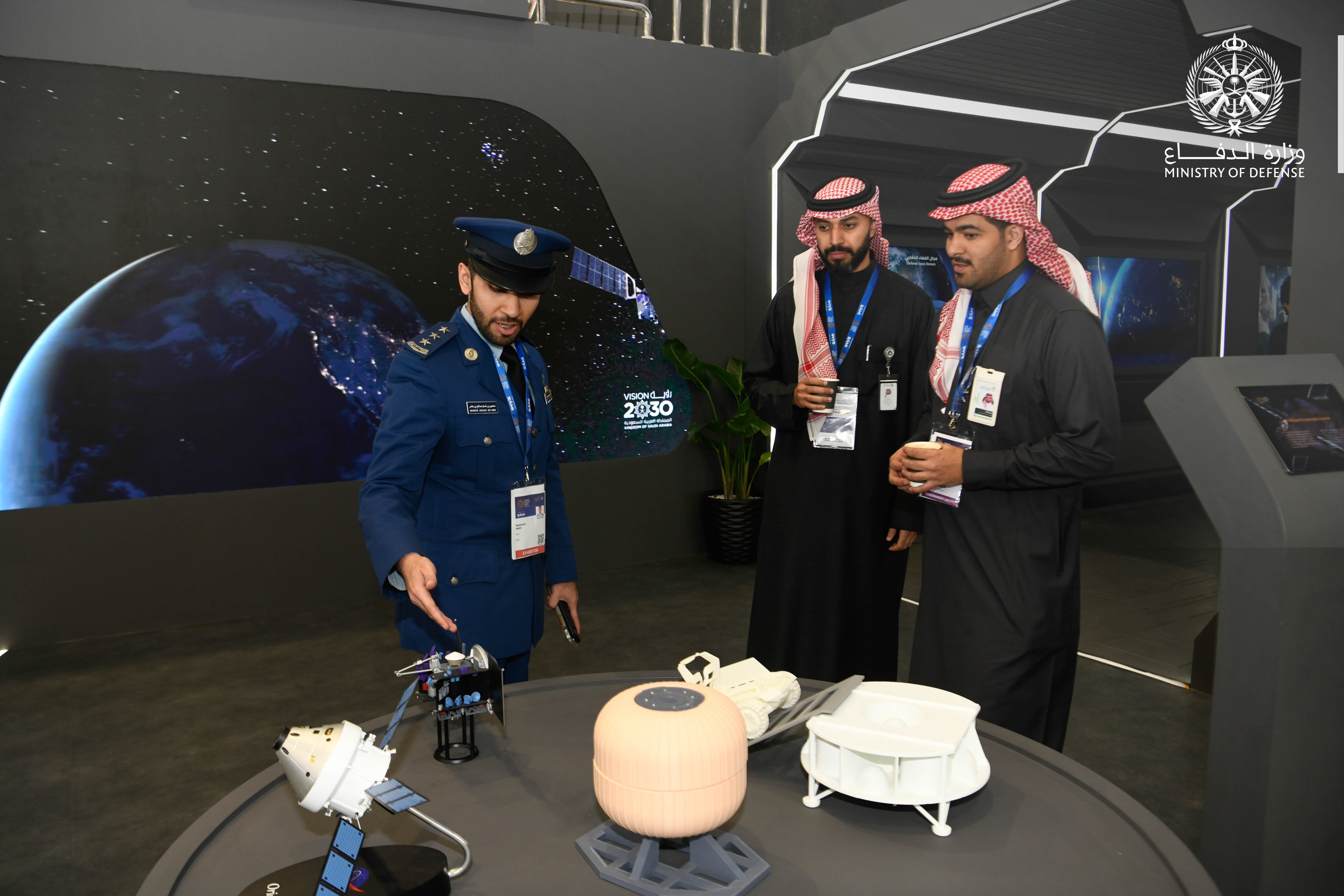 沙特国防部 2024 年世界国防展展览空间设计-15