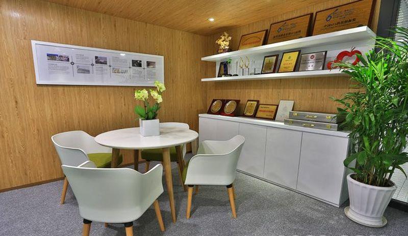 广州奥肽生物科技现代简约办公室设计-9