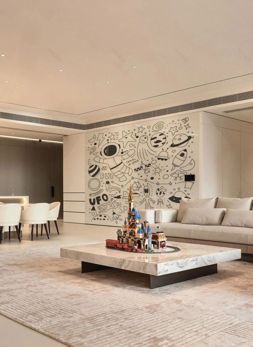 白色潮玩空间 · 光谱之家丨CQ Home-1