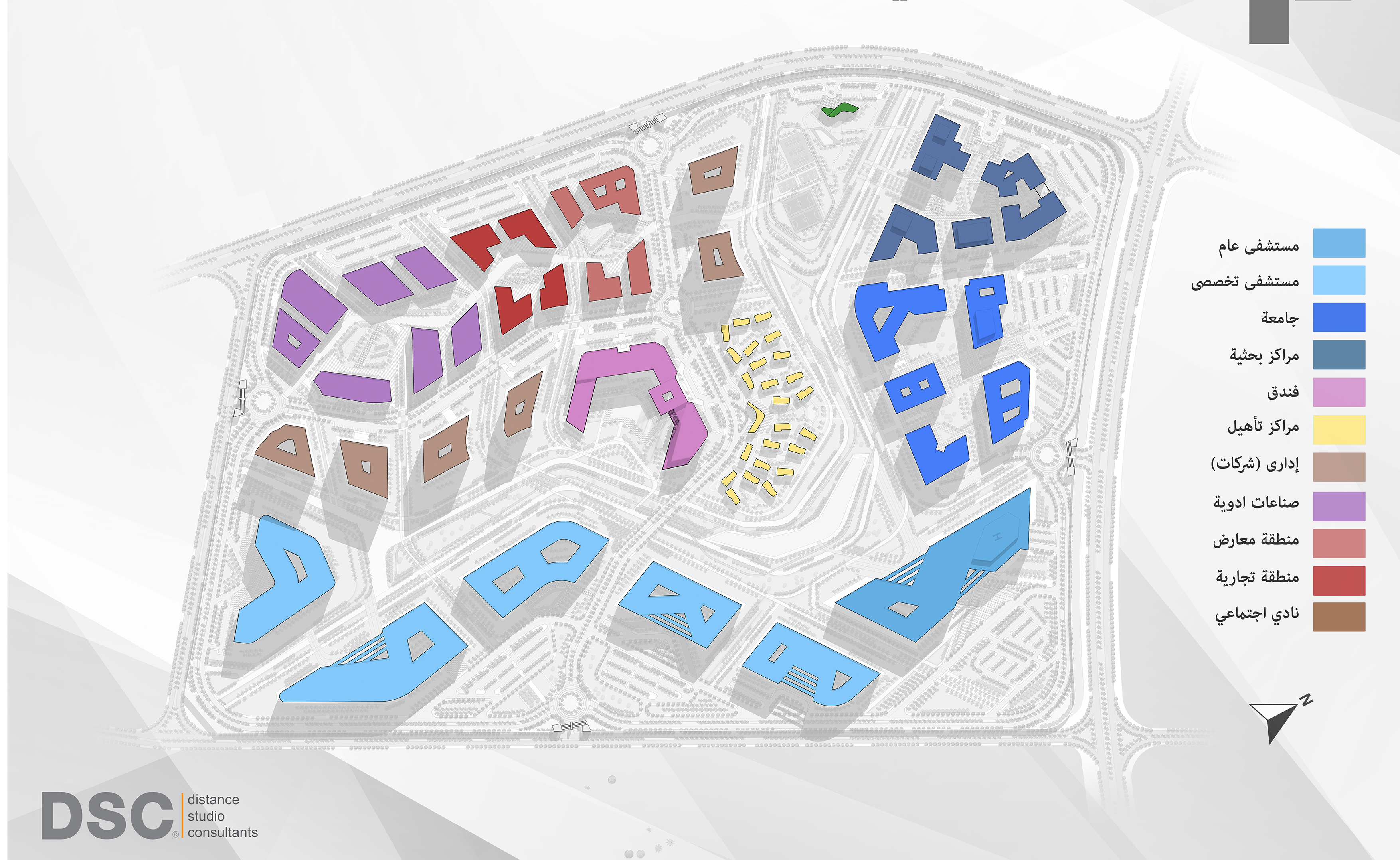 医疗城丨埃及丨Distance Studio Consultants-18