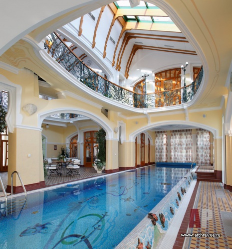 现代风格庄园室内外设计项目丨俄罗斯莫斯科-65