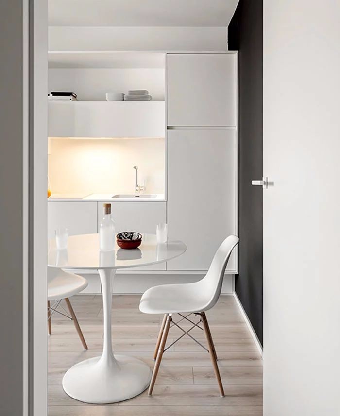 波兰小公寓的定制法则 | 简约收纳，开放式布局-6