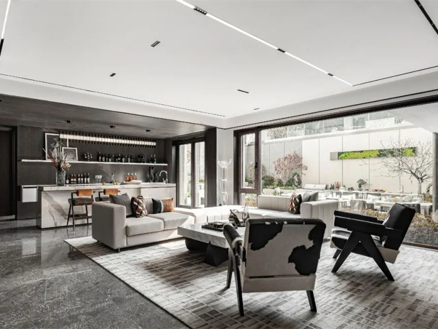 现代轻奢风的公寓-2