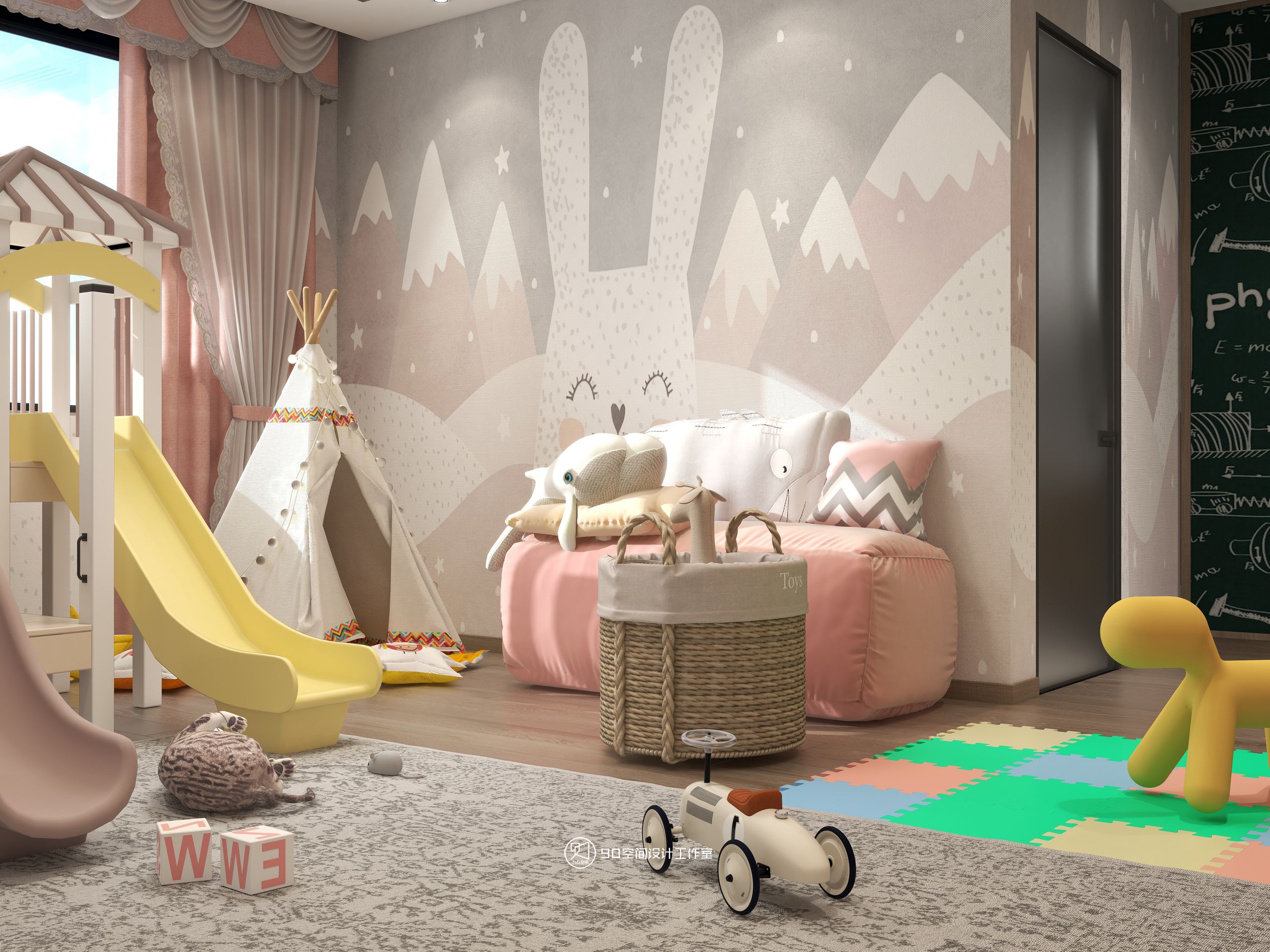 西楼别序新中式风格丨90 空间设计-47