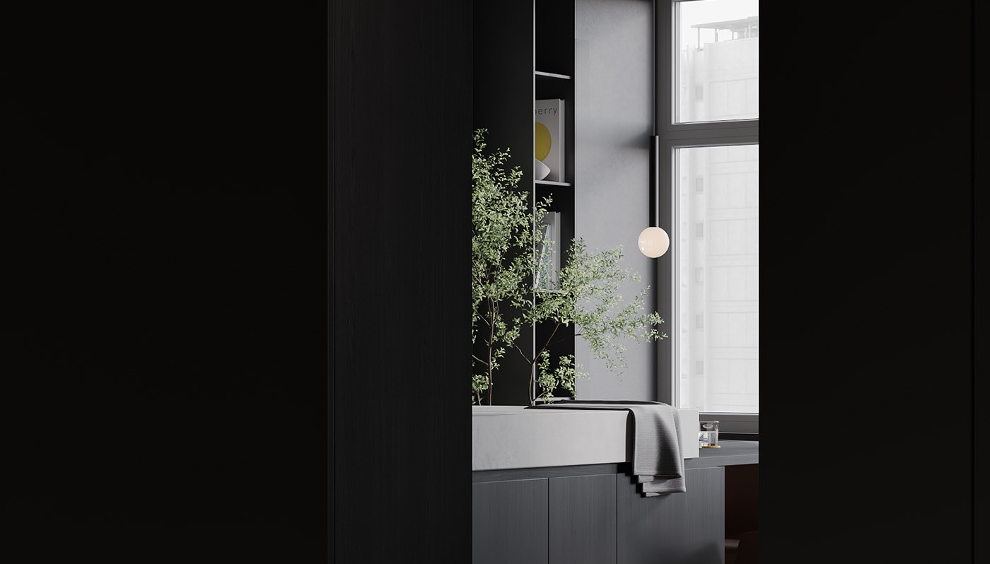 高级黑色系住宅设计 超酷-6