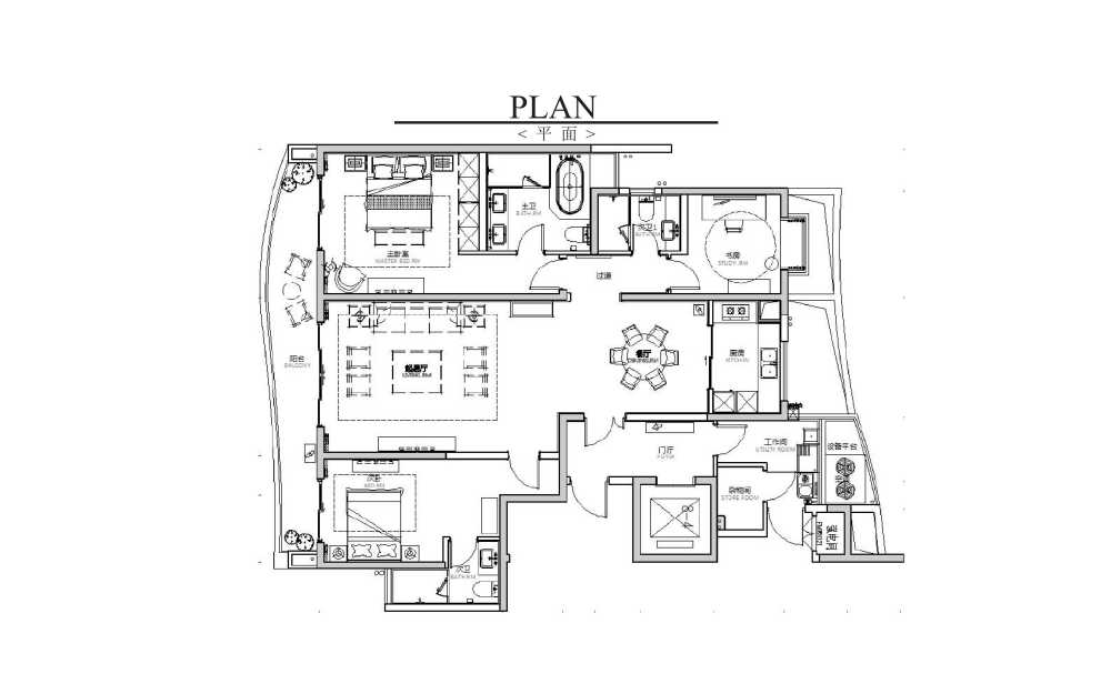 成都招商地产时尚现代办公空间-6