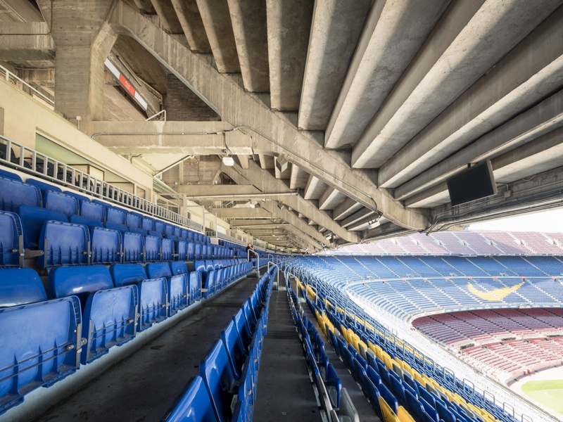 诺坎普球场首次扩建丨西班牙巴塞罗那-24