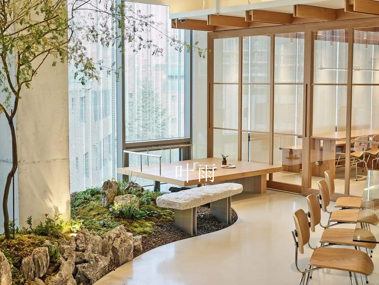 甜品店设计｜治愈原木系是甜品店该有的气质-0