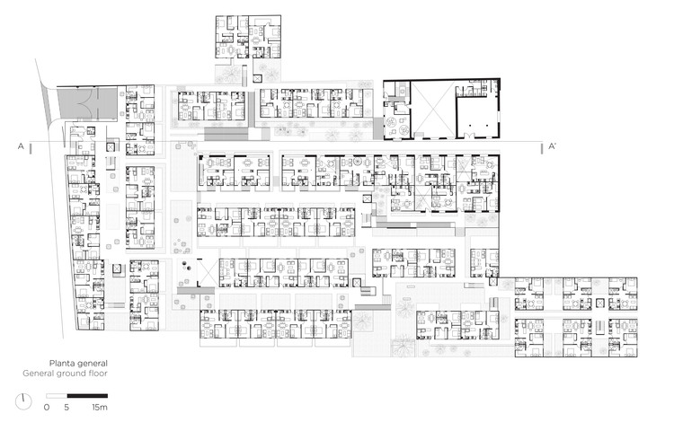 墨西哥城“La Cubana 巧克力工厂”改造住宅设计-12