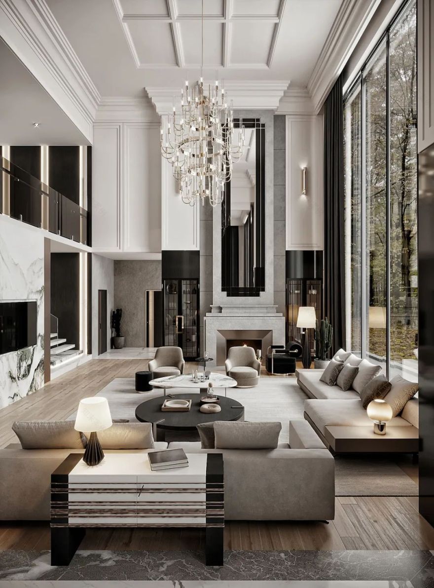 别墅豪宅 室内设计丨阿曼丨ZEBRANO,Buro One-3