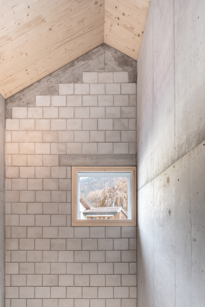 瑞士 Be· 村混凝土与木材结合的现代别墅设计丨studio SML-23