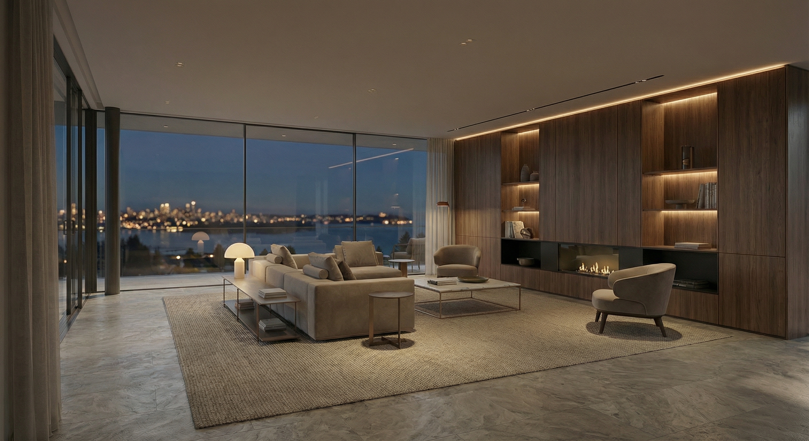 A Restrained Luxury Residence Interior-2