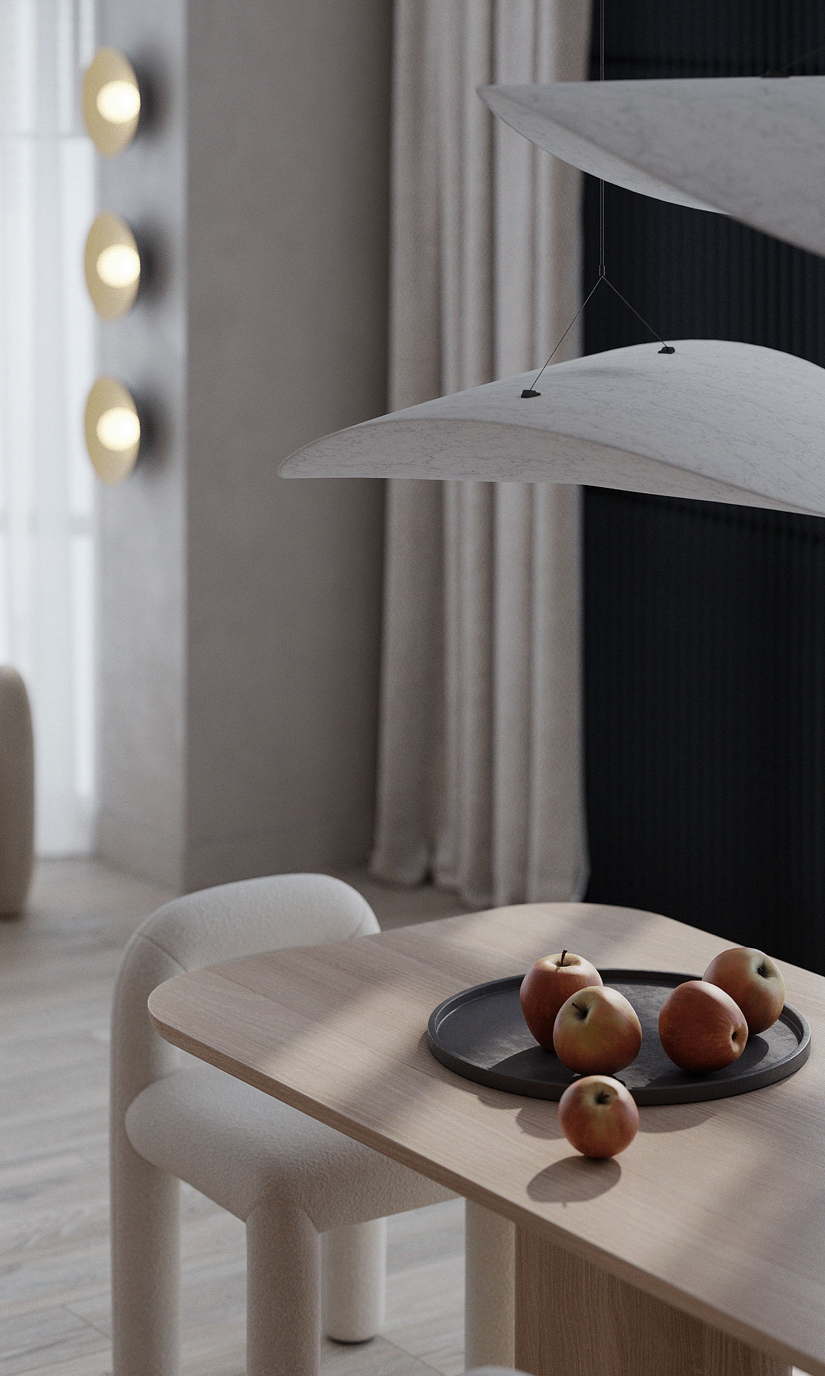 中性色系住宅设计 超有氛围感！-12