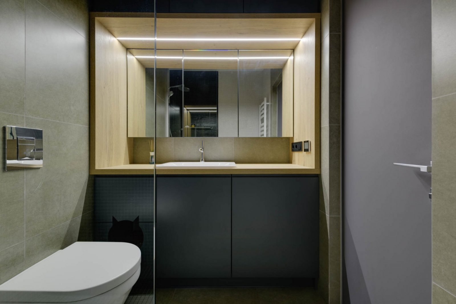 基辅 42㎡现代音乐发烧友公寓设计-16