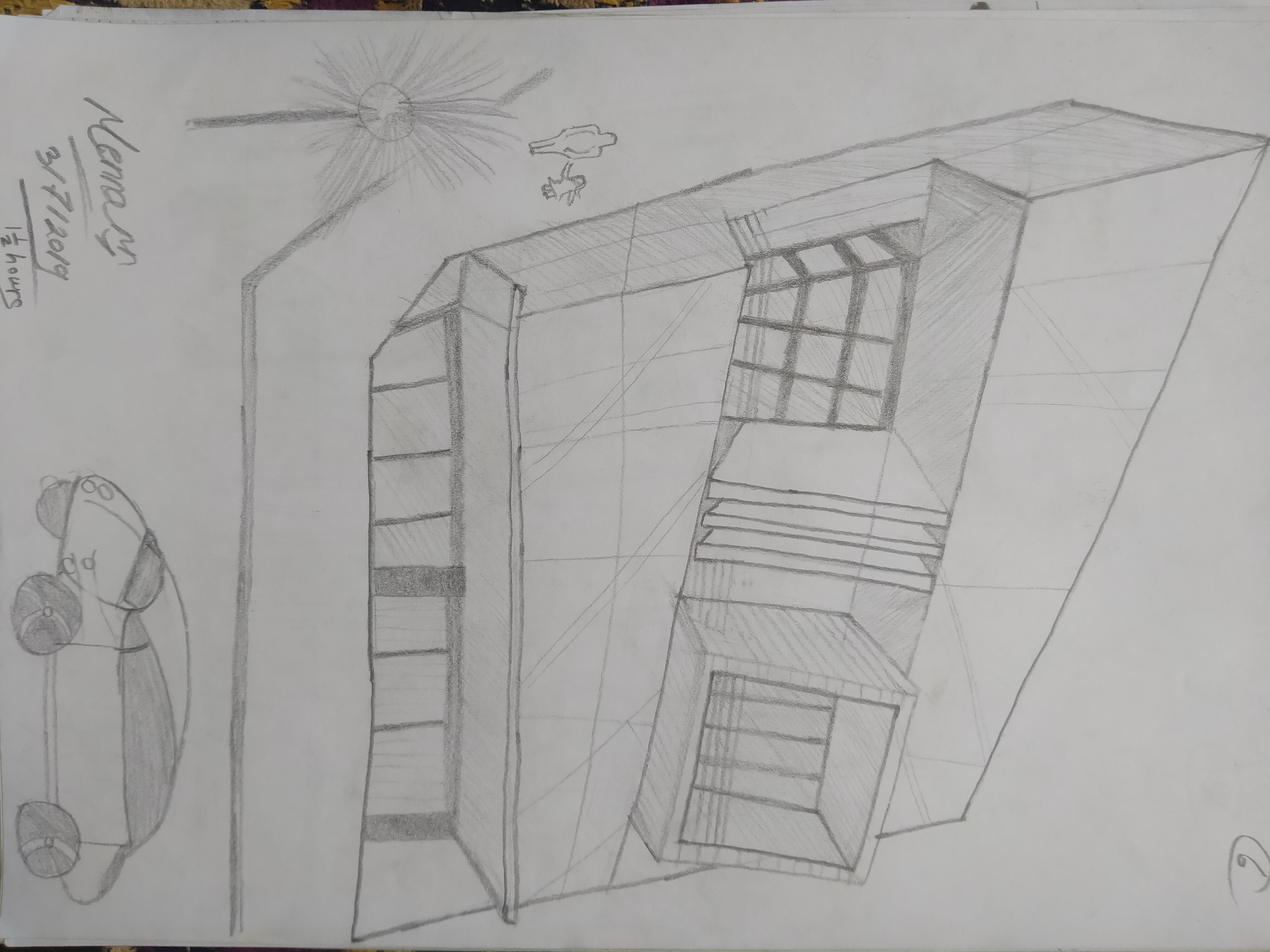 housing and landscape sketches-11