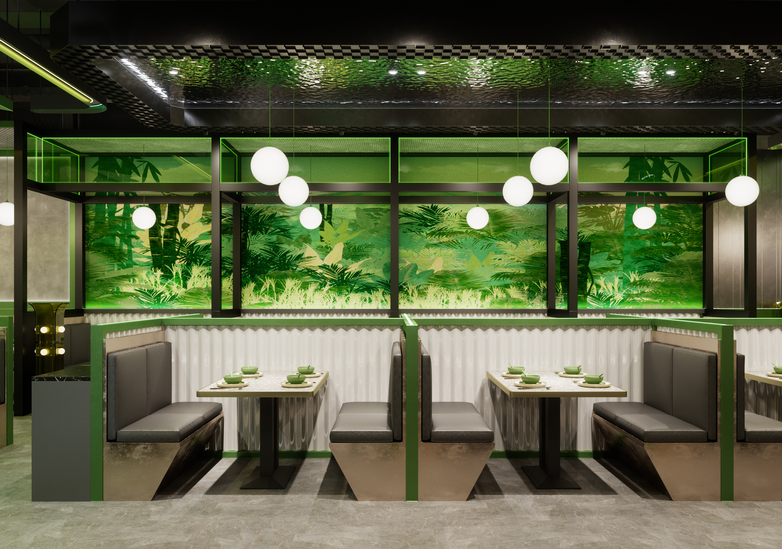 头号蛙丨餐饮店渲染-9