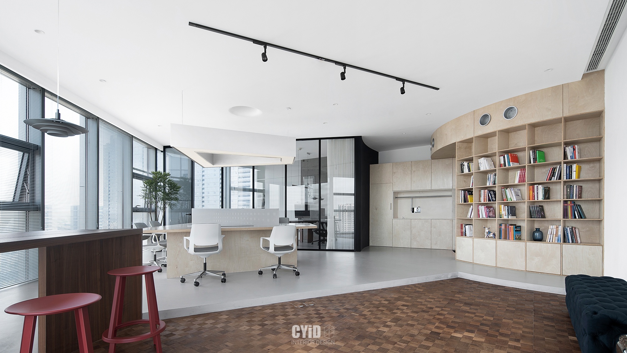 投资机构办公室设计丨中国杭州丨杭州辰佑设计-30