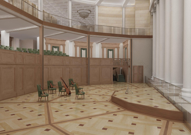 莫斯科大剧院地下观众区及排练厅项目丨俄罗斯莫斯科丨帕维尔·安德烈耶夫建筑工作室-37