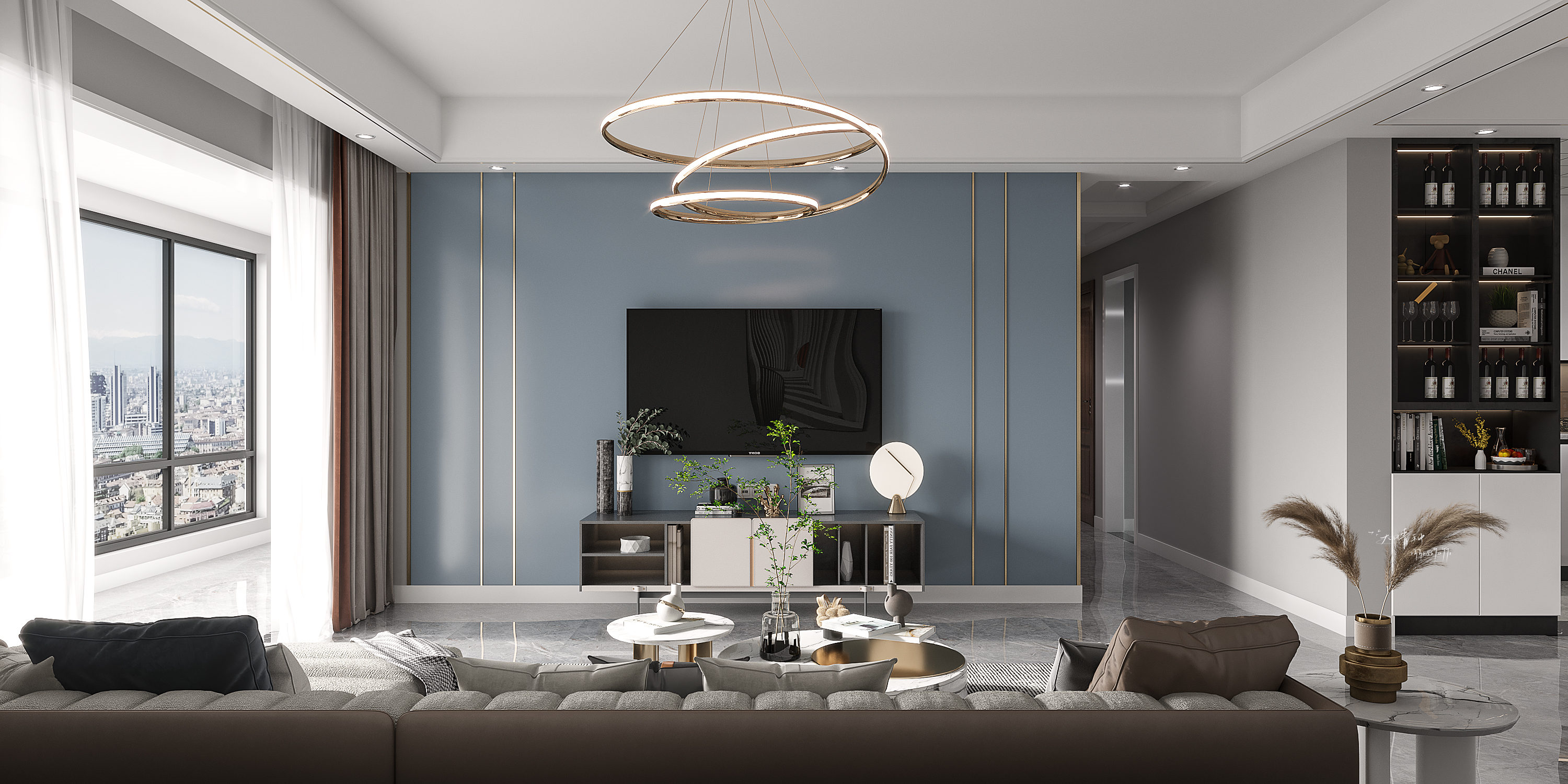 现代小清新家居设计-4