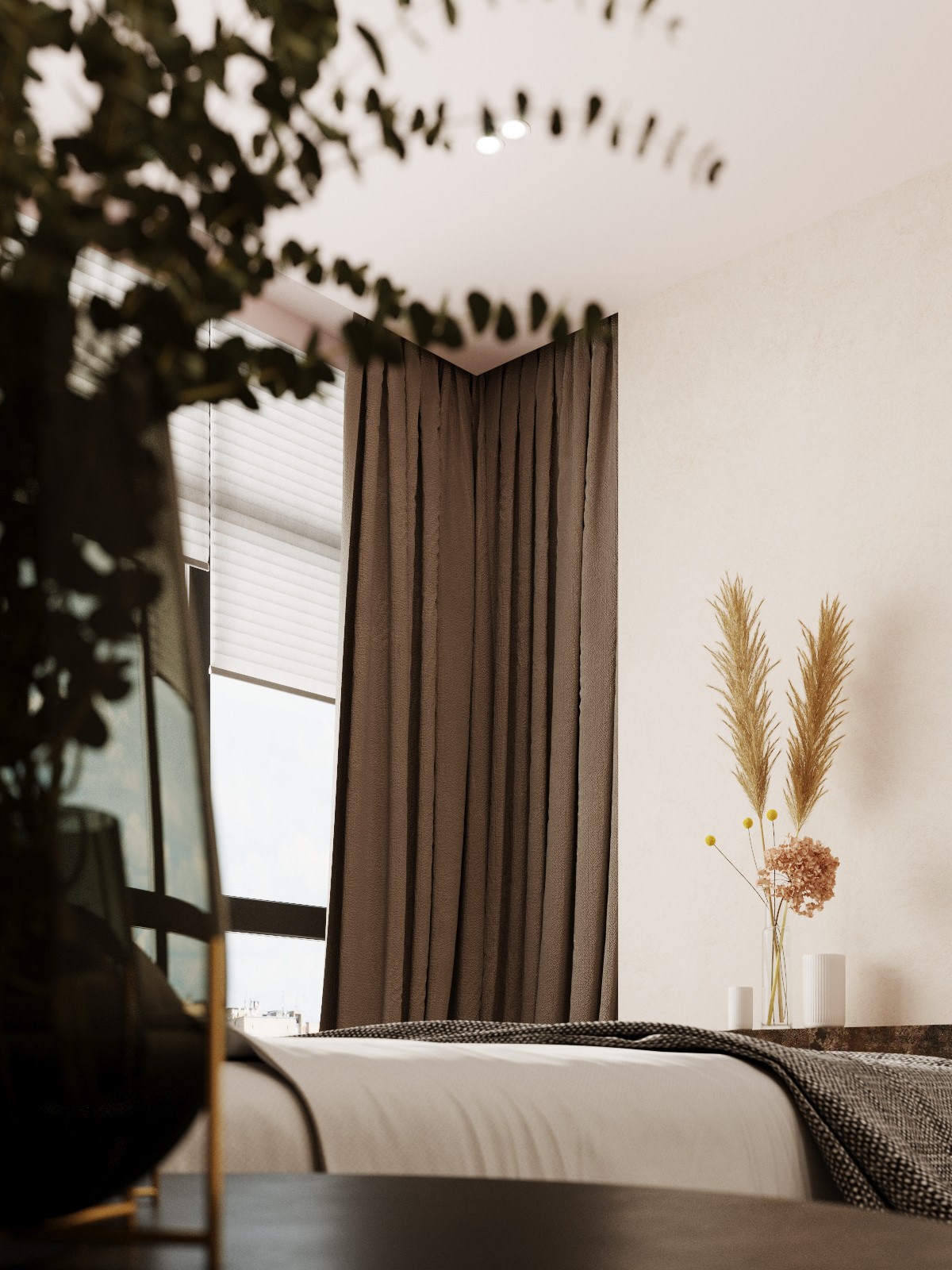 110m2空间设计--自然元素，温馨又高级！-10