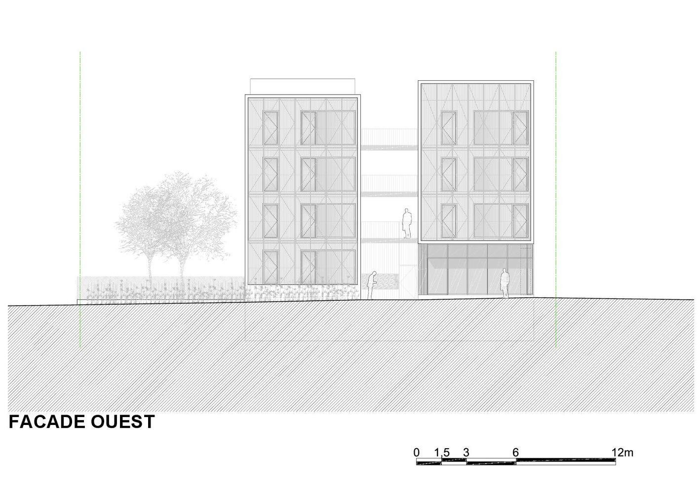 融合绿意的法国 Mouans·Sartou· 社会住宅与商铺设计-57