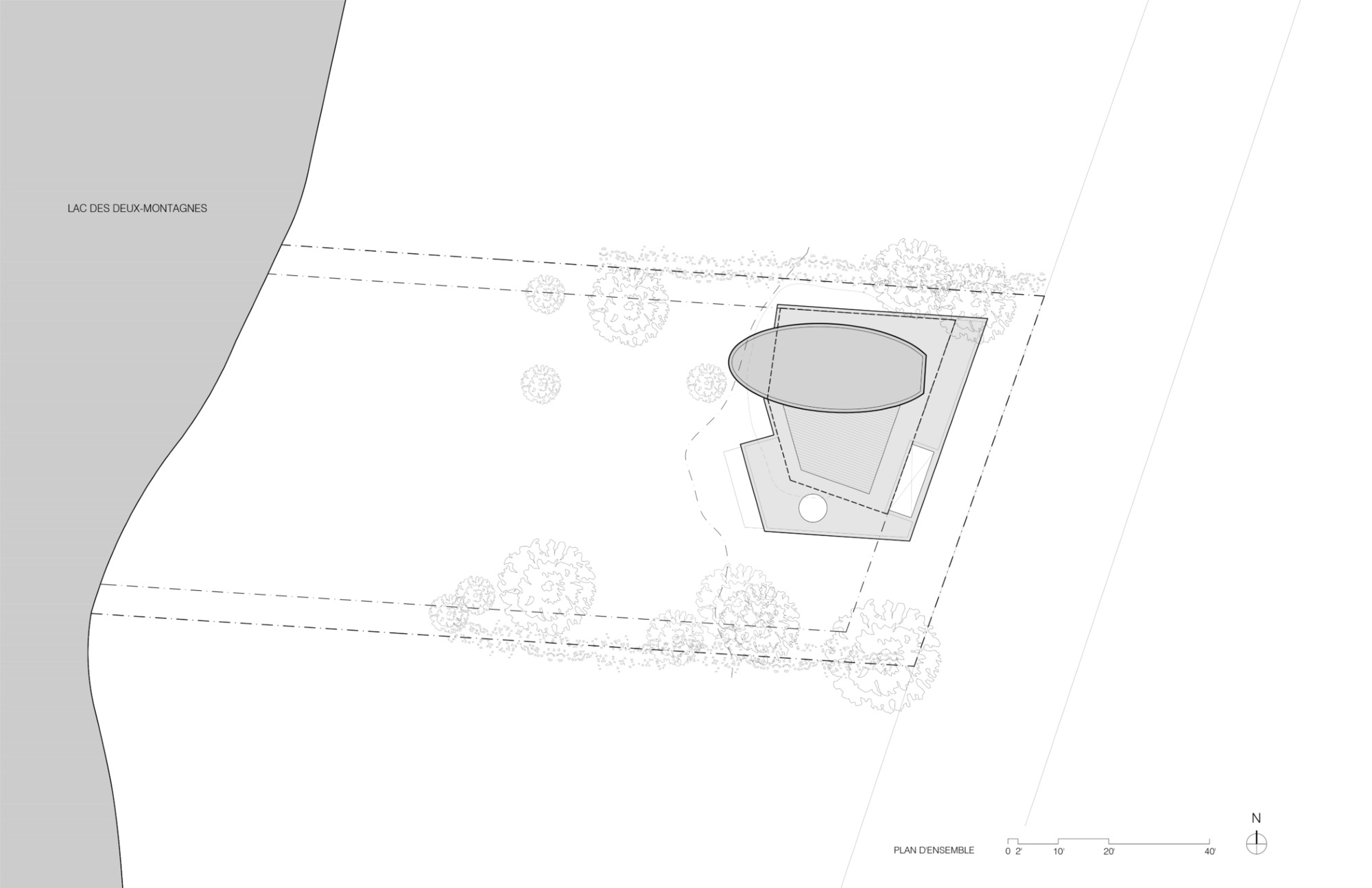 Oka 木屋丨加拿大丨Paul Bernier Architecte-38