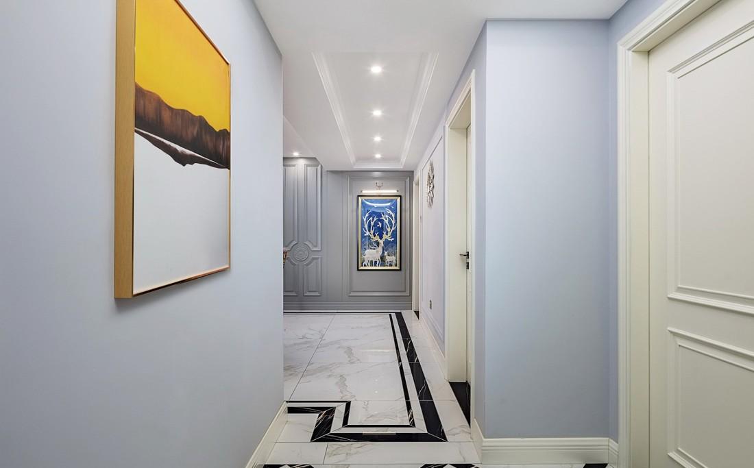 云端点墨设计丨公寓丨鎏砂 - 美式混搭风格餐厅与卧室设计-18