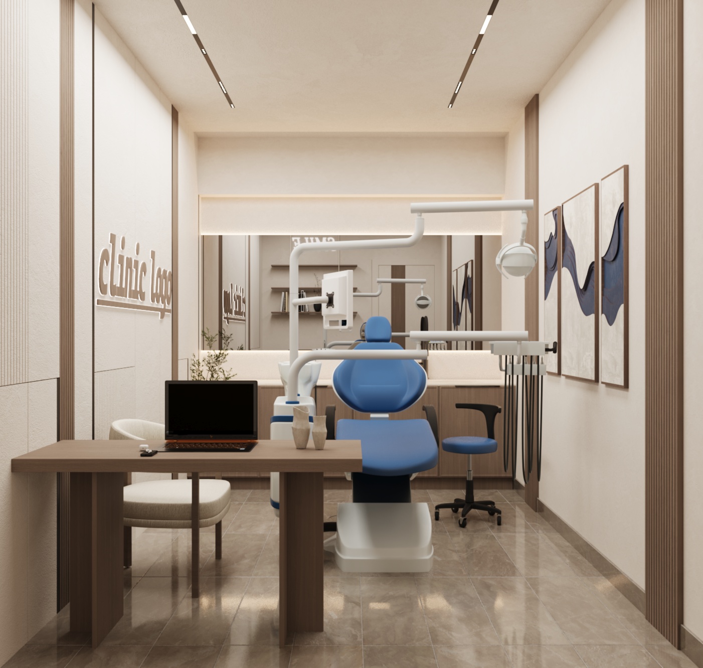 Modern Dental Clinic Interior-7