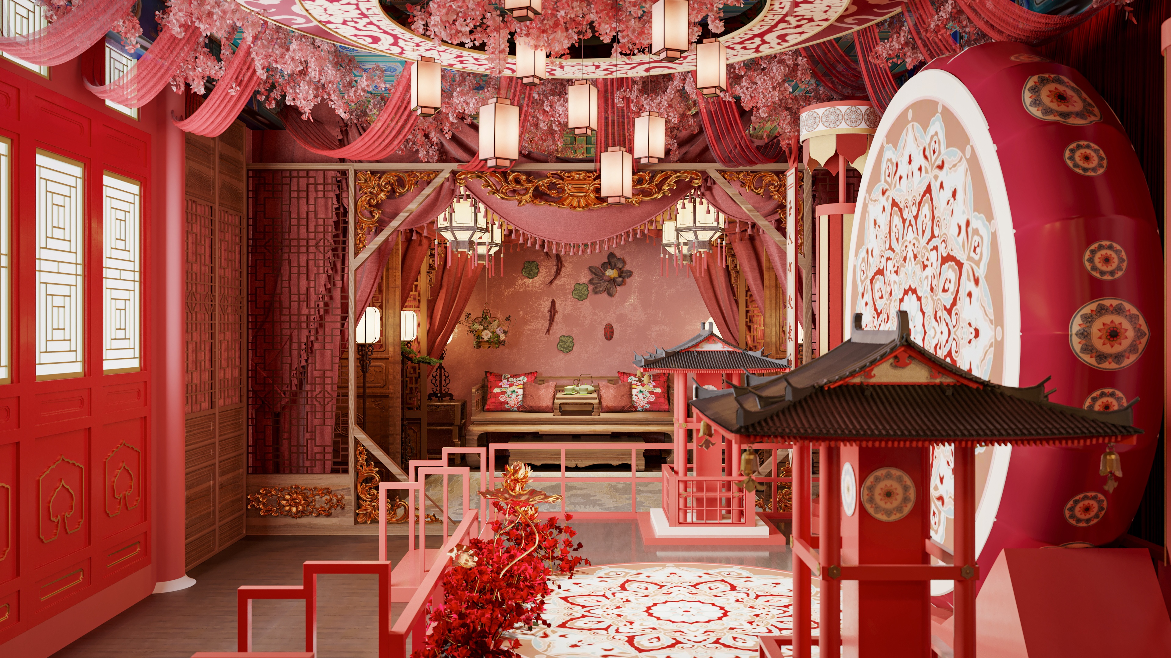 沉浸式剧本杀店设计丨中国广州-7