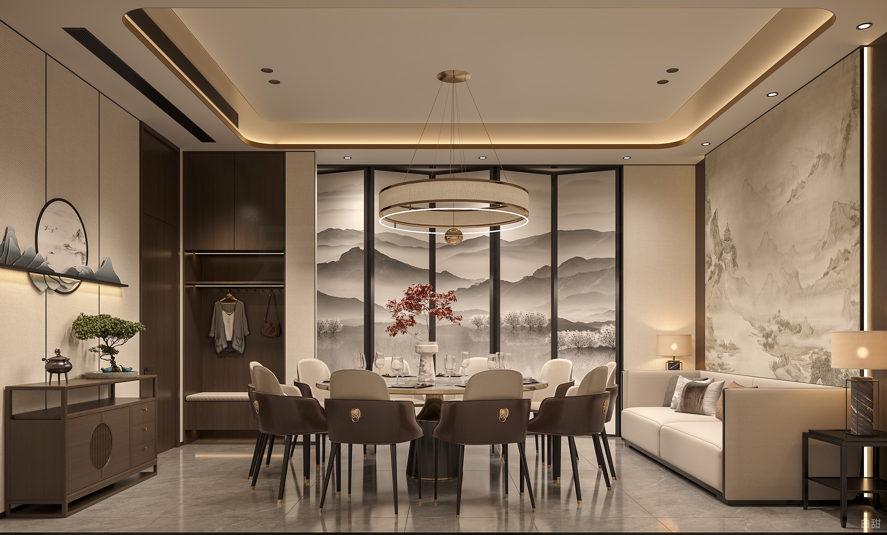 私房菜餐厅设计，将艺术美学注入餐饮空间-5