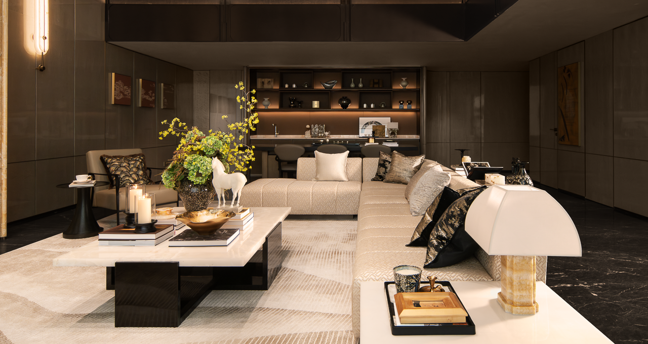 绿城·杭州宸风逸庐390㎡样板间丨中国杭州丨飞视设计,春山秋水-42