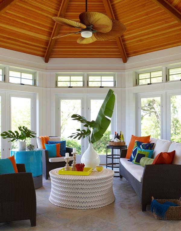豪华别墅 现代风格[别墅] Island inspired interiors creating a tropical oasis-37
