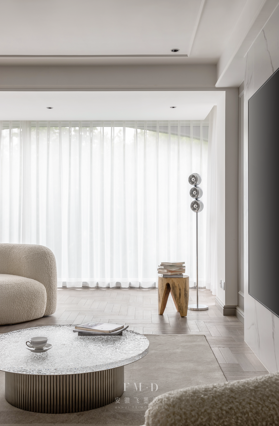 阳光宅院 · 150㎡美式四室改两室设计丨中国合肥丨飞墨设计组-30