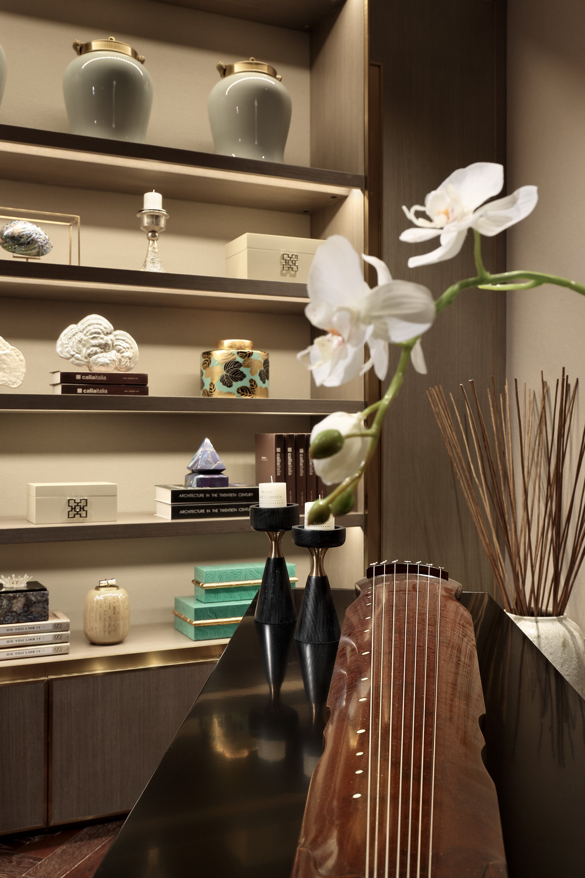 筑研设计--洛阳翡翠庄园样板间-17